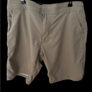 Kuhl Men's Khaki Flat Front Shorts
